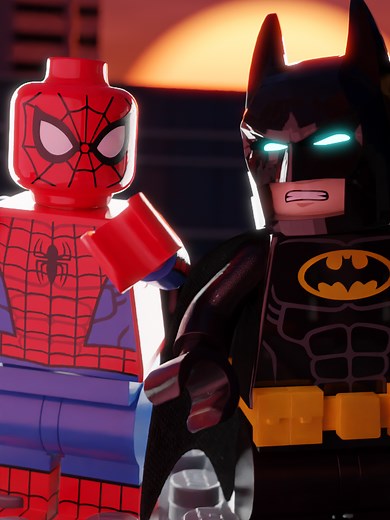 Lego Spider-Man Vs Batman: Epic Battle in Lego Universe!