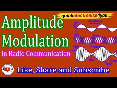 AM Modulation एम्प्लीट्यूड मॉडुलेशन