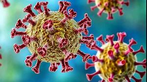 Understanding the structure and function of a virus cell as seen under a microscope during a research study