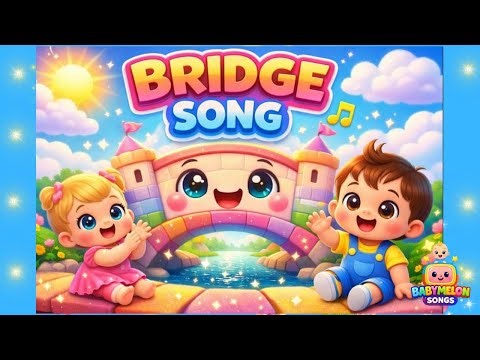 Jump Over the Bridge 🌈 | Action Songs for Babies & Toddlers | Nursery Rhymes