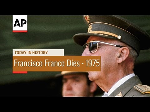 Generalissimo Francisco Franco Dies - 1975 | Today in History | 20 Nov 16