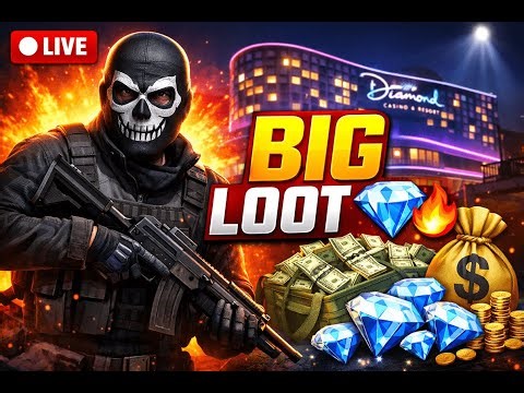 🔴 LIVE NOW | GTA V Diamond Casino Heist 💎 Stealth ya Chaos? 😈