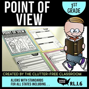 POINT OF VIEW First Grade RL1.6 (CCSS RL 1.6)
