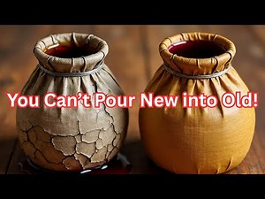 New Wine in Old Wineskins – Parable of Jesus Explained | Matthew 9:17 Meaning