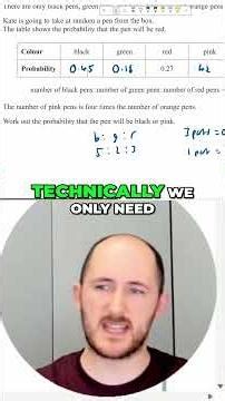 Conditional Probability 2025 #maths #edexcel #gcse #exam #school #education #study #shorts #class