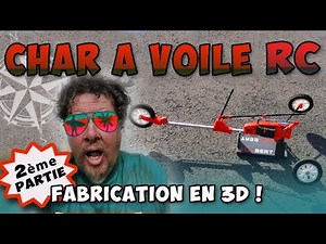 CHAR A VOILE RC : On CONTINUE le montage (Partie2) #3D #charavoile
