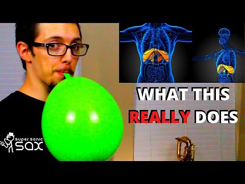 How to Blow into a Saxophone