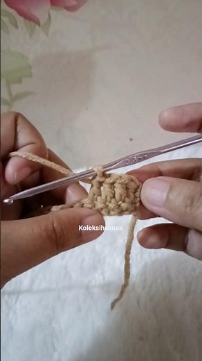 how to knit double crochet #knitting #crochet #tutorial #doublecrochet