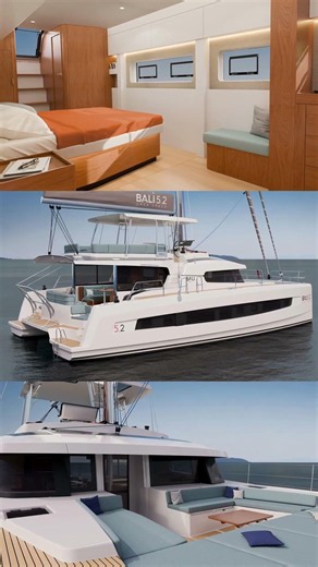 At sea, the BALI 5.2 reveals another side of its personality.