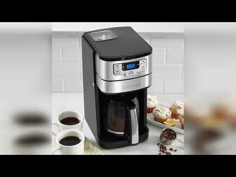 Review: Cuisinart Automatic Grind & Brew 12-Cup Coffee Maker with Blade Grinder, Programmable ...