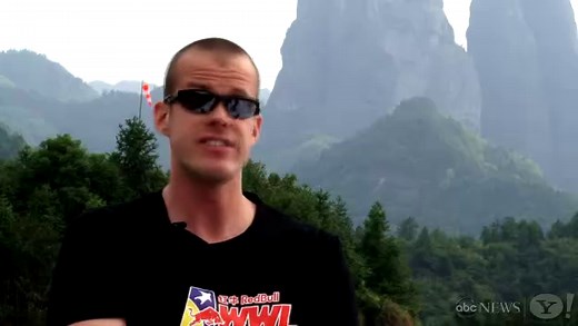 Wingsuit Pilot Jeb Corliss Attempts 'The Flying Dagger'