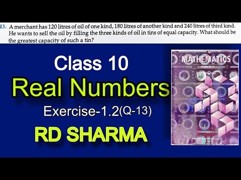 CLASS10//REAL NUMBERS EX-1.2(Q-13)//RD SHARMA//Explained In Bengali#maths #education #cbse