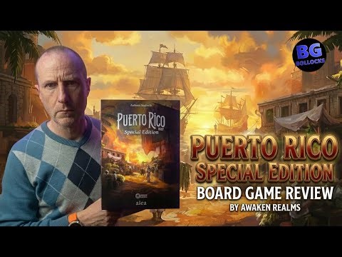 Puerto Rico Special Edition By Awaken Realms Board Game Review