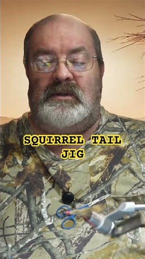 SQUIRREL TAIL JIG. fishing bait