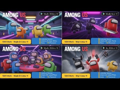 ‼️New🔥 Among Us Mod Menu 2026 | Always Impostor 😈 + God Mode 🛡️🔥