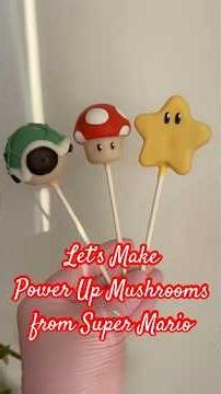 Super Mario Cakepops #sweetsrpoppin #supermariocakepops #cakepops #tutorial #supermario