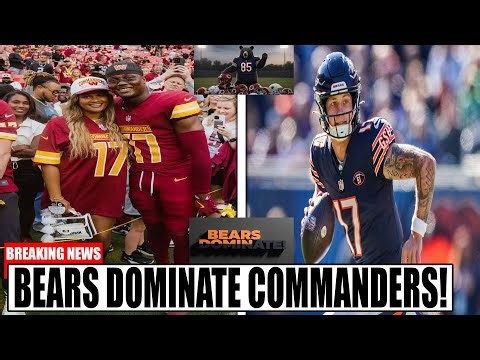 Bears DOMINATE Commanders! Full Game Highlights | Week 6 NFL 2025