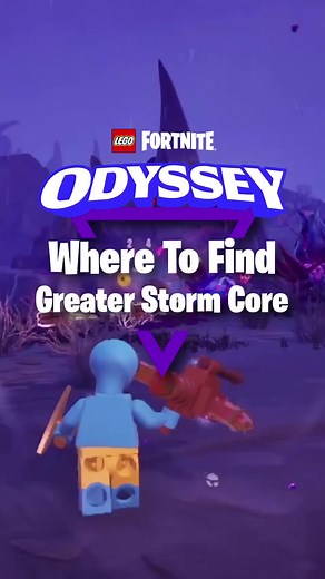 Finding Greater Storm Core in LEGO Fortnite Odyssey