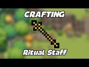 Crafting Ritual Staff for the first time | Heartwood Online