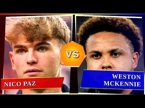 Nico Paz vs Weston McKennie - Who's Better? ⚽
