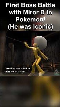 Miror B. was THE COOLEST Pokemon Character Ever... | #pokemon #pokemoncolosseum #mirorb