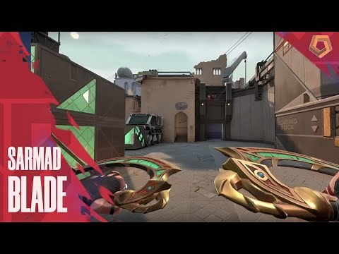 Sarmad Knife Skin (Blade of Serket) Showcase - Valorant Sarmad Skins Collection
