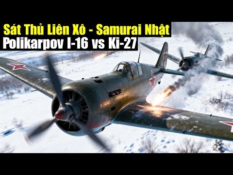 Tiêm Kích Polikarpov I-16 vs Ki-27: Khi Tốc Độ Liên Xô Đánh Bại Samurai Nhật