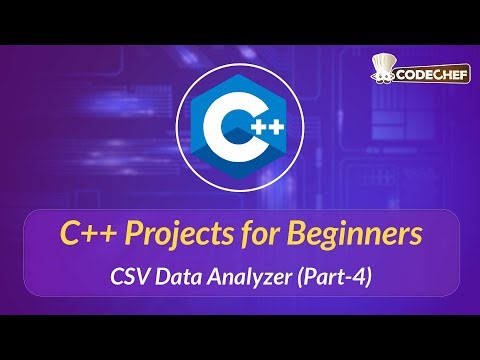 CSV Data Analyzer (Part-4) | C++ Projects for Beginners