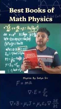 Best Books of Math Physics By Satya Sir 😊 #bscphysics #bestbooks #mathphysics #iitjam #gate #iit