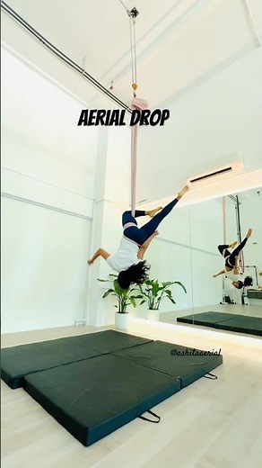 Aerial hammock drop tutorial for advance level aerialists!