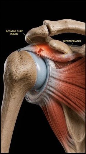 Shoulder Joint Anatomy Explained || Rotator Cuff & Supraspinatus Injury