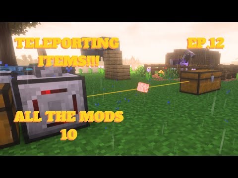 Minecraft All The Mods 10 – Beginning Modular Routers & Base Logistics (Episode 12)
