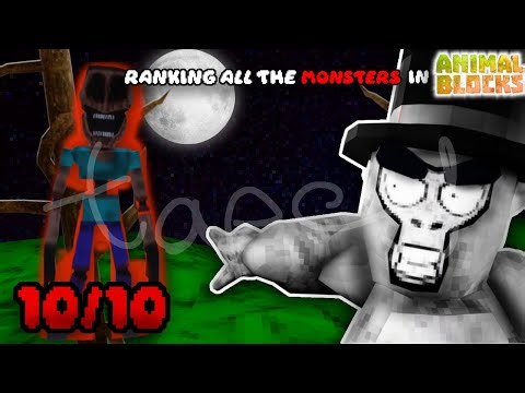 I Ranked All The Monsters In Animal Blocks! #animalblocks