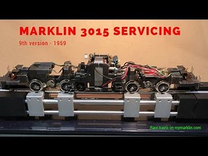 Marklin train 3015 CCS800 servicing