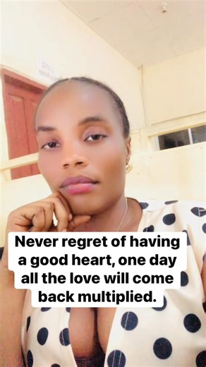 Never regret of having a good heart, one day all the love you gave will come back multiplied. | Delia Johnson