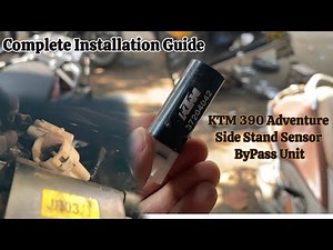 Bypassing the KTM 390 Adventure Side Stand Sensor | How to and Why to Bypass a stand sensor.