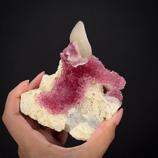 11K views · 737 reactions | Rose Quartz on Quartz - Taquaral, Itinga,...