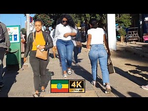 Beautiful Girls on street of Addis Ababa, Ethiopia , 🇪🇹 Addis Ababa walking Tour 2023