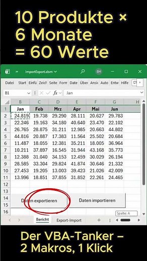 Copy 60 Cells with 1 Click! 🚀 Excel Trick Using VBA Instead of Manual Work