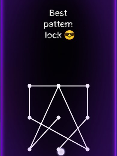 Best pattern lock 😱 #patternlockking #lockvideo🖤💔 #screenlock #viralvideofypシforyoupageシ #😱😱😱😱 #impossiblepattern #patternmaking
