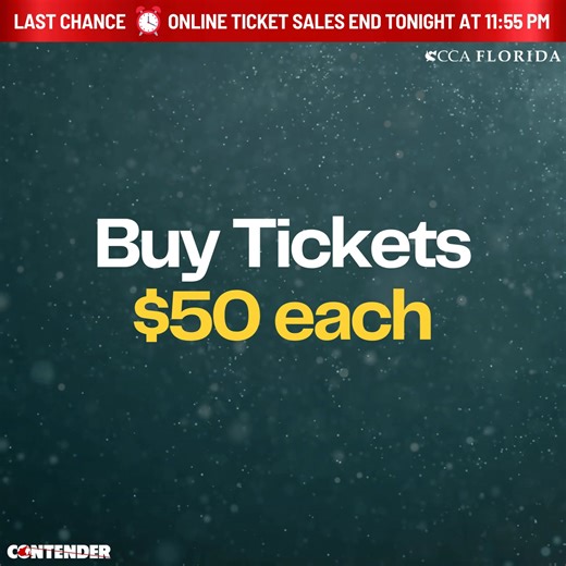 114 reactions · 7 comments | On May 9, you could be the proud owner of a Contender 24 Sport powered by a 300HP Yamaha and sitting on a custom AmeraTrail trailer—ready for adventure!  Tickets are just $50—grab yours now for a shot at the ultimate ride!  https://ccaflorida.org/win-contender-24s/ | Coastal Conservation Association Florida | Facebook