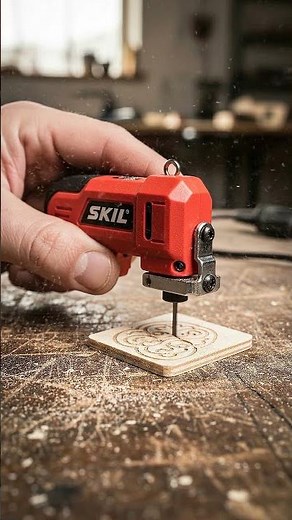 Title: Tiny Skil Scroll Saw Intricate Wood Cut