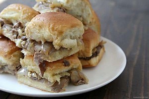 French Onion Roast Beef Sliders