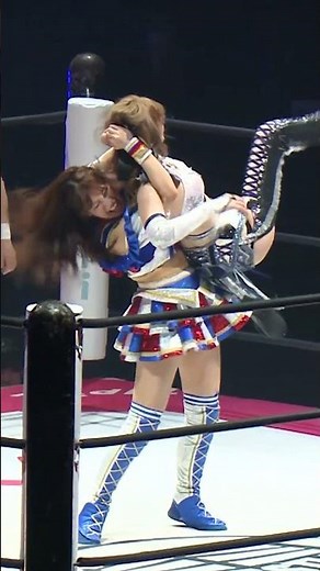 [Women's Pro Wrestling] Full Nelson Buster / Yuki Arai [SKE48's Powerful Throwing Technique]