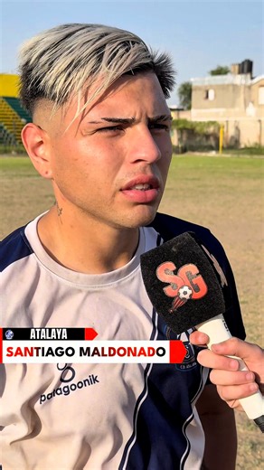 Sigue Girando | MEDIO DE COMUNICACIÓN on Instagram: "😣 "SE ME CAYÓ EL MUNDO ABAJO..." 🗣️ Así lo expresó Santiago Maldonado, delantero de #DeportivoAtalaya, cuando vio que su equipo caía ante #Huracan. 👉 Para la semana que viene dijo que "hay que redoblar esfuerzos y salir a ganar". 🎤 @naza.oca #LCF #ligacordobesa #entrevista #postpartido #futbol #cordoba"