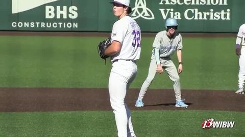 K-State baseball splits first two games versus Columbia | Haystack News