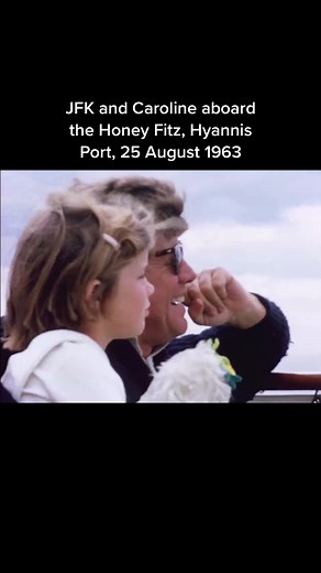 Jack and Caroline on the Honey Fitz | JFK Family Moments