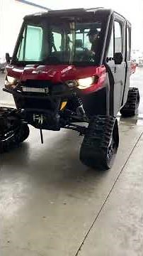 CAN-AM Defender HD10 max cab Apache 360LT Tracks!!!