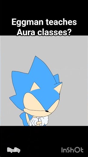 Eggman teaching aura farming #animation #art #flipaclip #memes