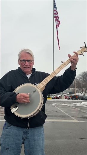 Deering Banjo Sound Demo — Largest Flag in Ohio 🇺🇸 President's Day